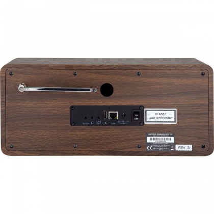 DABMAN i200 CD Multifunctionele radio DAB+ / FM / Internet / Bluetooth Houtlook