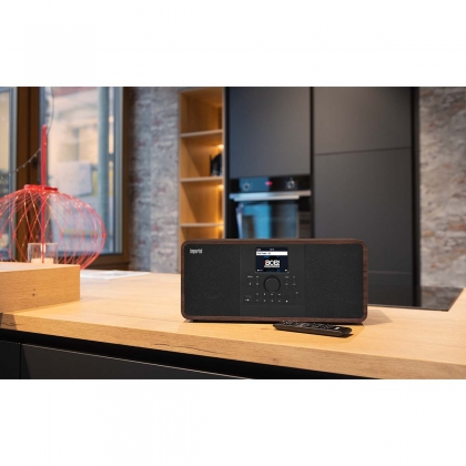 DABMAN i205 CD Hybride Stereo Radio DAB+ / FM / Internet / Bluetooth Houtlook