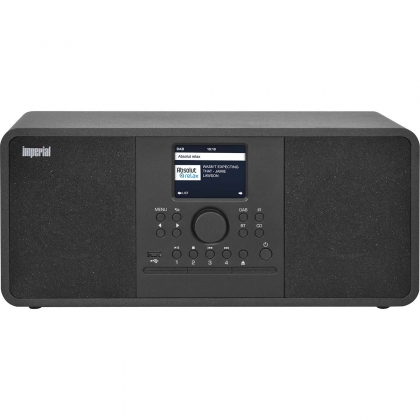 DABMAN i205 CD Hybride Stereo Radio DAB+ / FM / Internet / Bluetooth Zwart