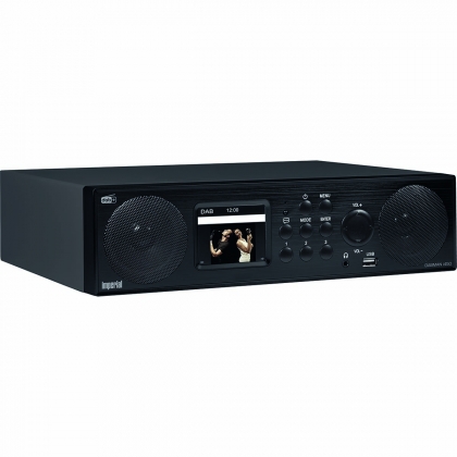 DABMAN i450 Hybride Stereo Radio DAB+ / FM / Internet /Bluetooth Zwart