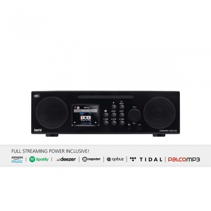 DABMAN i450 CD Multifunctionele Stereo Radio voor DAB+ / FM / Internet Zwart