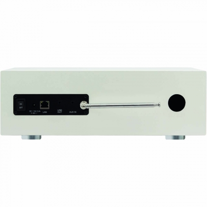DABMAN i450 CD Multifunctionele Stereo Radio DAB+ / FM / Internet / Bluetooth Wit-Zilver