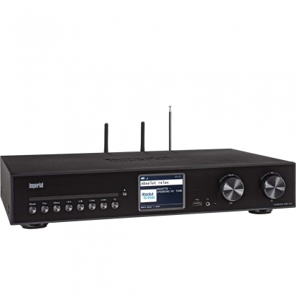 DABMAN i560 CD Alles-in-één HiFi-systeem met versterker en CD-speler DAB+ / FM / Internet / Bluetooth Zwart