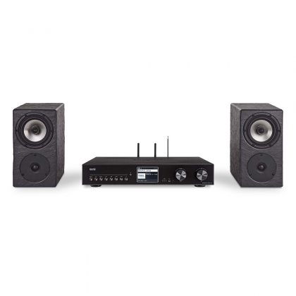 DABMAN i560 CD Alles-in-één HiFi-systeem met versterker en CD-speler DAB+ / FM / Internet / Bluetooth Zwart