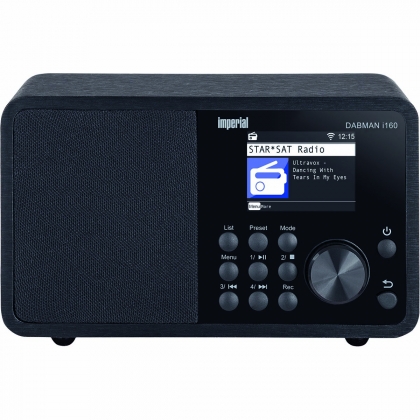 DABMAN i160 DAB+ en internetradio Zwart
