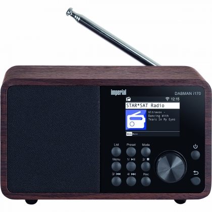 Imperial DABMAN i170 DAB+ en internetradio Houtlook