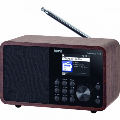 Imperial DABMAN i170 DAB+ en internetradio Houtlook