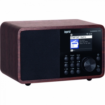 Imperial DABMAN i170 DAB+ en internetradio Houtlook