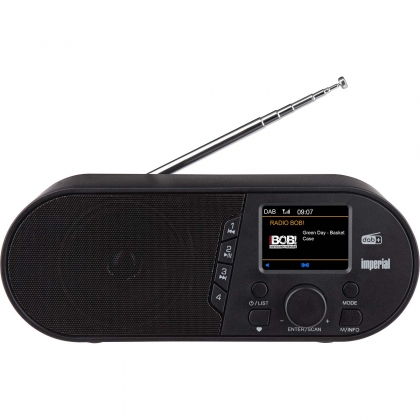 DABMAN d105 Compacte DAB+ /FM / Bluetooth-radio Zwart