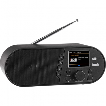 DABMAN d105 Compacte DAB+ /FM / Bluetooth-radio Zwart