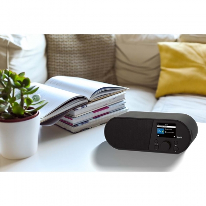 i105 Wi-Fi internetradio met 2,4 inch kleurenscherm, zwart