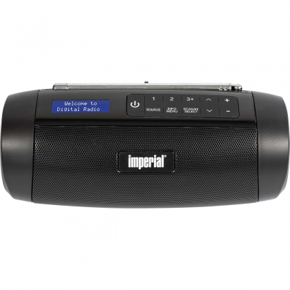 DABMAN GO DAB+ / FM Compact Radio Zwart