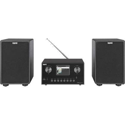 DABMAN i310 CD Hybride micro Hifi Systeem DAB+ / FM / Internet / Bluetooth Zwart