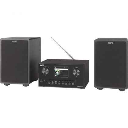 DABMAN i310 CD Hybride micro Hifi Systeem DAB+ / FM / Internet / Bluetooth Zwart