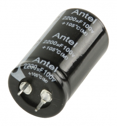 Snap-In Electrolytic Capacitor 2200 uF 100 VDC