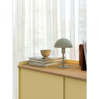Ellen Mini Tafellamp Stoffig groen