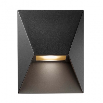 Pontio 15 Wandlamp Zwart