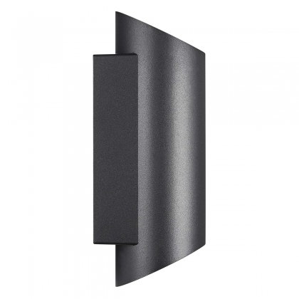 Nico Ronde 22 Wandlamp Zwart