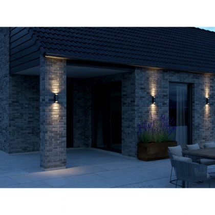 Nico Ronde 22 Wandlamp Zwart