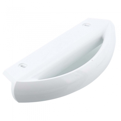 Witte deurgreep koelkast / vriezer