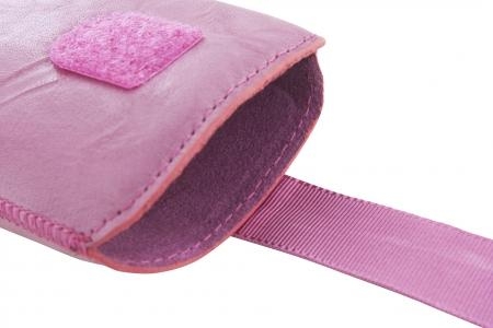 Mobiparts Uni Pouch SMOKE Size L Pink