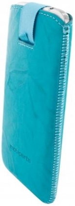 Mobiparts Uni Pouch SMOKE Size L Turquoise