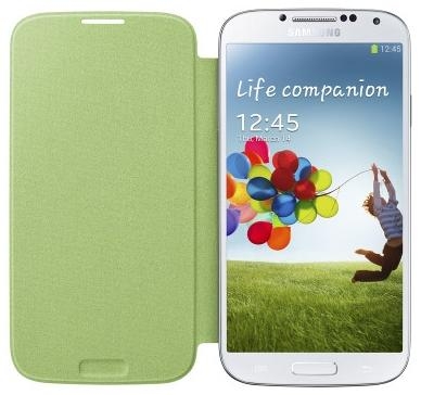 Samsung Galaxy S4 Flip Cover Green