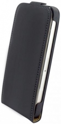 Mobiparts Premium Flip Case Apple iPhone 5/5S/SE Black