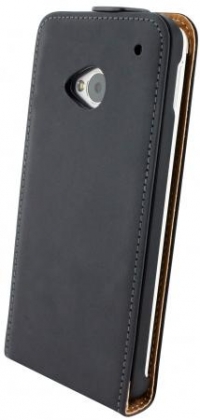 Mobiparts Premium Flip Case HTC One Black
