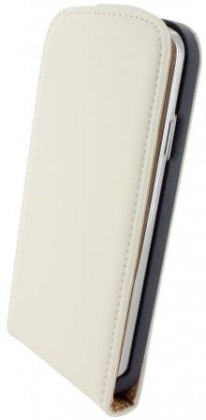 Mobiparts Premium Flip Case Samsung Galaxy S4 White