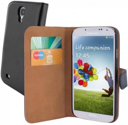 Mobiparts Classic Wallet Case Samsung Galaxy S4 Black