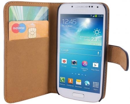 Mobiparts Classic Wallet Case Samsung Galaxy S4 Mini Black