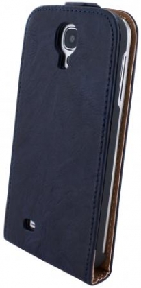 Mobiparts Vintage Flip Case Samsung Galaxy S4 Navy Blue