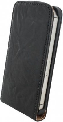 Mobiparts Vintage Flip Case Apple iPhone 4/4S Black
