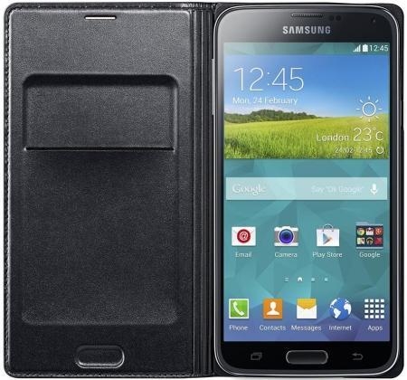 Samsung Galaxy S5 Flip Wallet Black