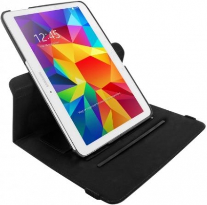 Mobiparts 360 Rotary Stand Case Samsung Galaxy Tab 4 10.1 Black