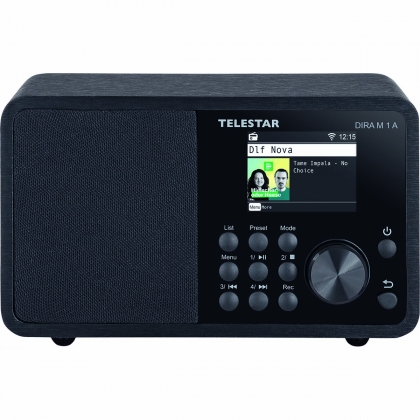 DIRA M 1 A EWF Compacte Multifunctionele Mono Radio Zwart