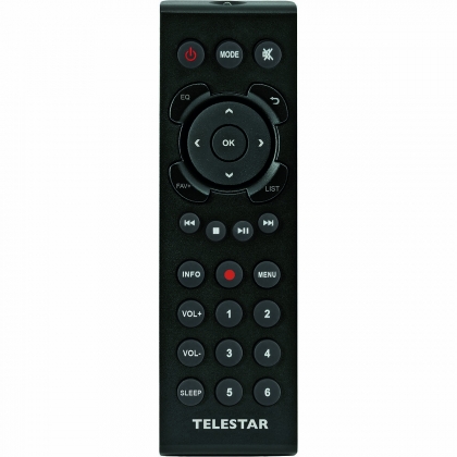 DIRA M 1 A EWF Compacte Multifunctionele Mono Radio Zwart