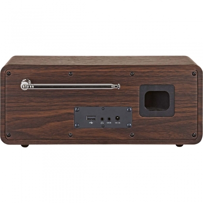 DIRA S 24i Multifunctionele Stereo Radio DAB+ / FM / Internet / Bluetooth Hout