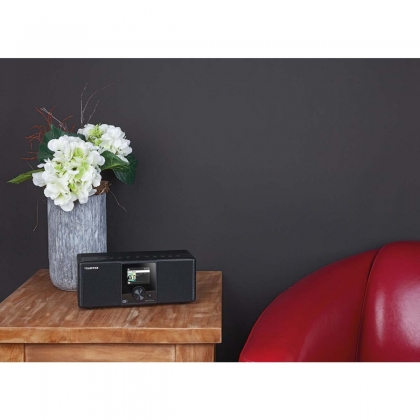 DIRA S21i+ EWF Multifunctionele Stereo Radio DAB+ / FM / Internet / Bluetooth Zwart