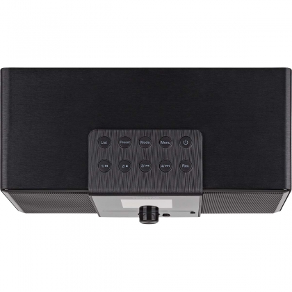 DIRA S32i CD EWF Multifunctionele Stereo Radio met CD-speler DAB+ / FM / Internet / Bluetooth Zwart