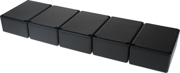 Potting box 37.5 x 53.5 x 22.7 mm Zwart PU = 5 ST