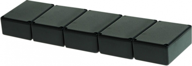 Potting box 43.5 x 63.5 x 25 mm Zwart PU = 5 ST