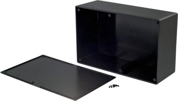 Kunststof behuizing 138 x 217 x 82.2 mm Zwart ABS