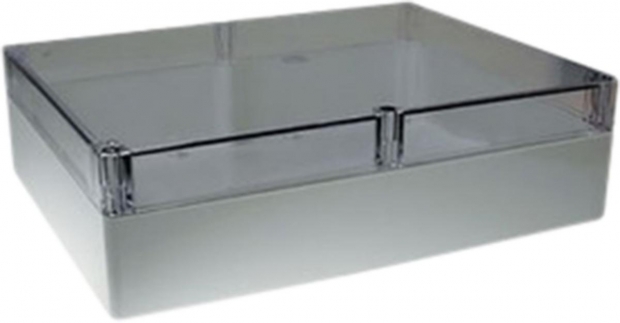 Kunststof behuizing 230 x 300 x 86 mm Lichtgrijs PC IP65