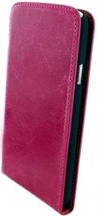 Mobiparts Luxury Flip Case Samsung Galaxy S5 / S5+ / S5 Neo Ruby Pink