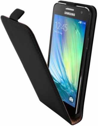 Mobiparts Premium Flip Case Samsung Galaxy A3 Black