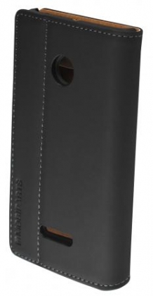 Mobiparts Premium Wallet Case Microsoft Lumia 435 Black