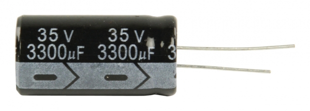 Elektrolytische Condensator 3300 uF 35 VDC