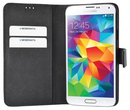Mobiparts Premium Wallet Case Samsung Galaxy S5 / S5+ Black